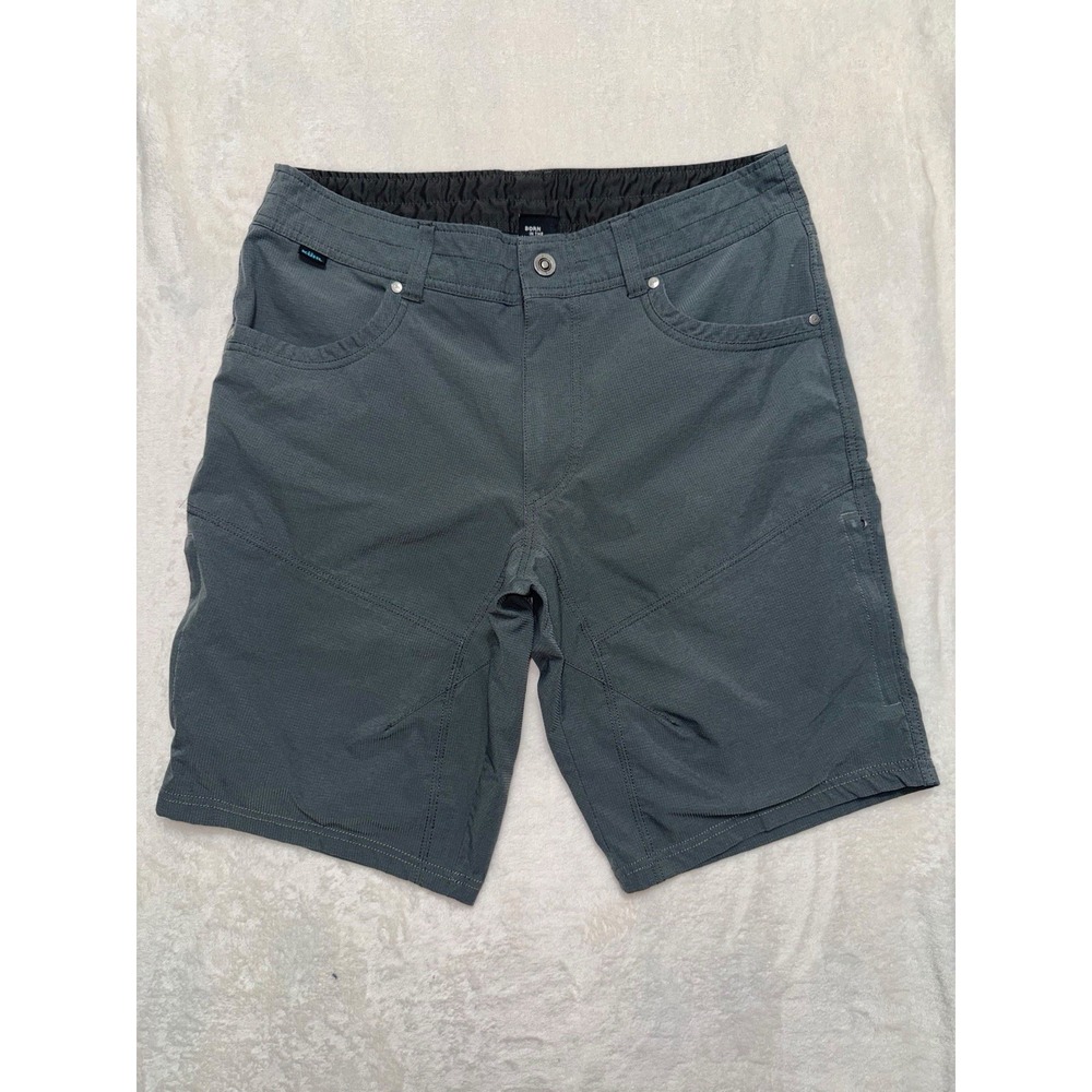 Kuhl Mens Silencr Kargo Lightweight Stretch Outdoor Hiking Gray Size 34
